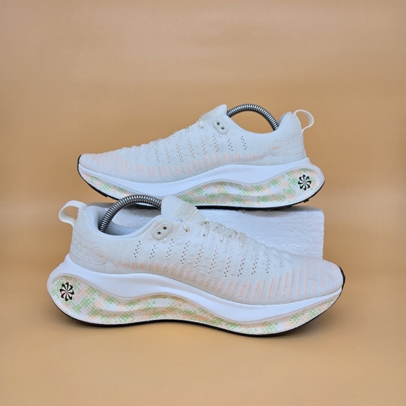 Nike ReactX Infinity Run 4 Sail Crimson Tint Women's Running Shoes Size 10 - Picture 6 of 8